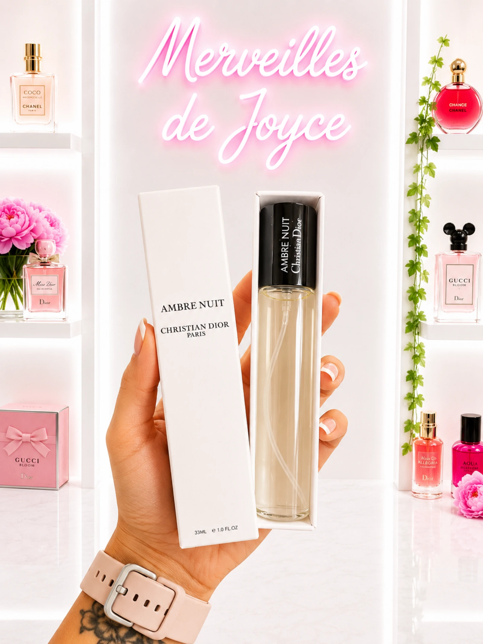 🌙 Ambre Nuit – CD  – Eau de Parfum 33 ml | Parfum Mixte